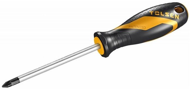 Викрутка Tolsen Ерго хрестова, PH2х100мм, сталь CrV