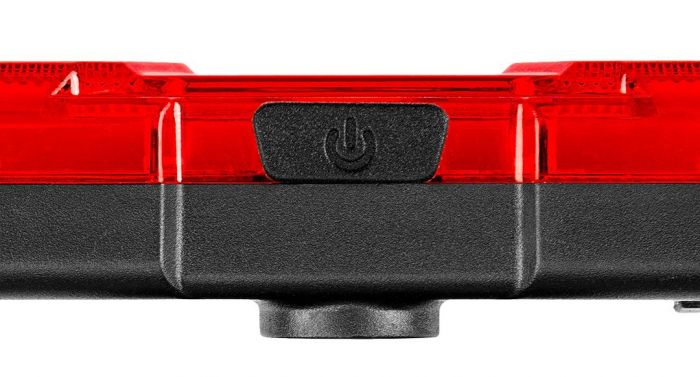 Ліхтар велосипедний Neo Tools задній, 30 люмен, 3Вт, USB, 210мА·год, 4 функцій освітлення, функція STOP, IPX4