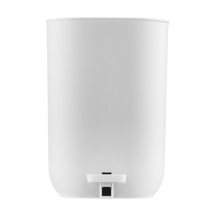 Відро для сміття Ardesto Vigor з педаллю, 3л, поліпропілен, білий