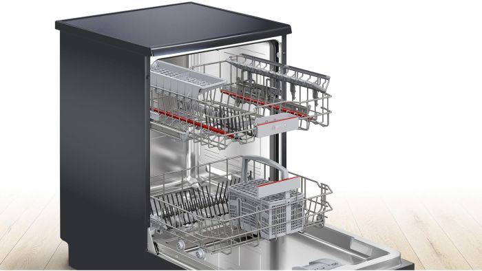 Посудомийна машина Bosch, 12компл., A++, 60см, дисплей, чорний