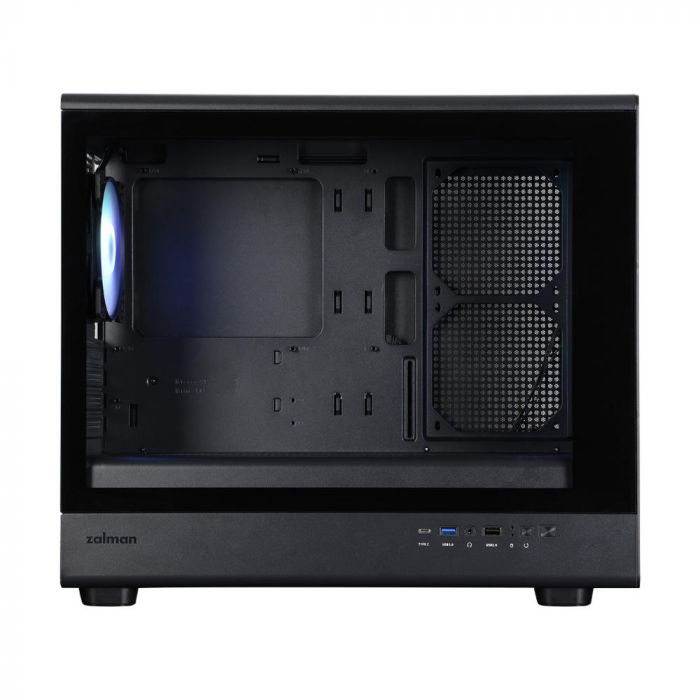 Корпус Zalman M5 без БЖ, 1xUSB3.0, 1xUSB2.0, 1x Type C, 4x120мм ARGB, VGA 410мм, LCS ready, TG Side Panel, ATX, чорний