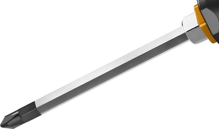 Викрутка Tolsen хрестова, ударна, PH2х150мм, сталь CrV