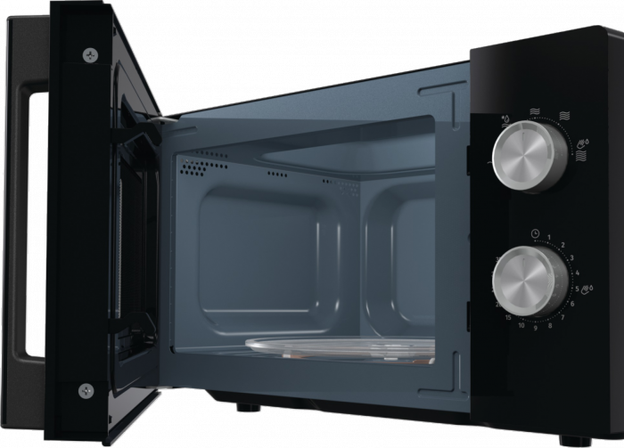 Мікрохвильова піч Gorenje, 17л, мех. керув., 700Вт, чорний
