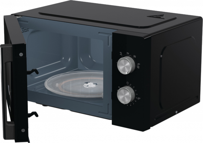 Мікрохвильова піч Gorenje, 17л, мех. керув., 700Вт, чорний