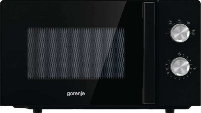 Мікрохвильова піч Gorenje, 17л, мех. керув., 700Вт, чорний
