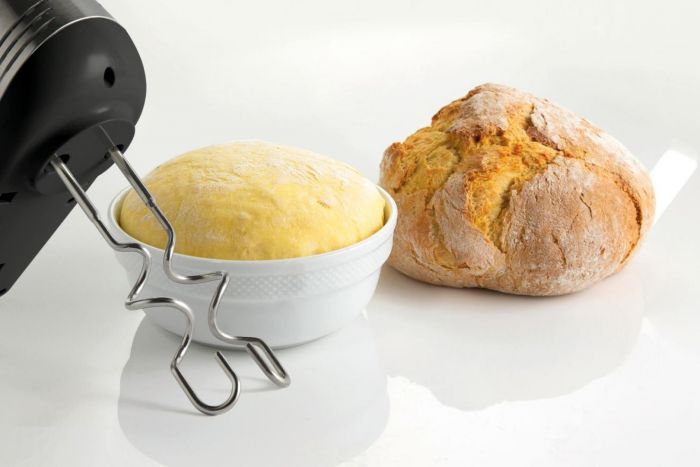 Міксер Gorenje ручний 500Вт, насадки-4 вінчика, турборежим, білий-нерж