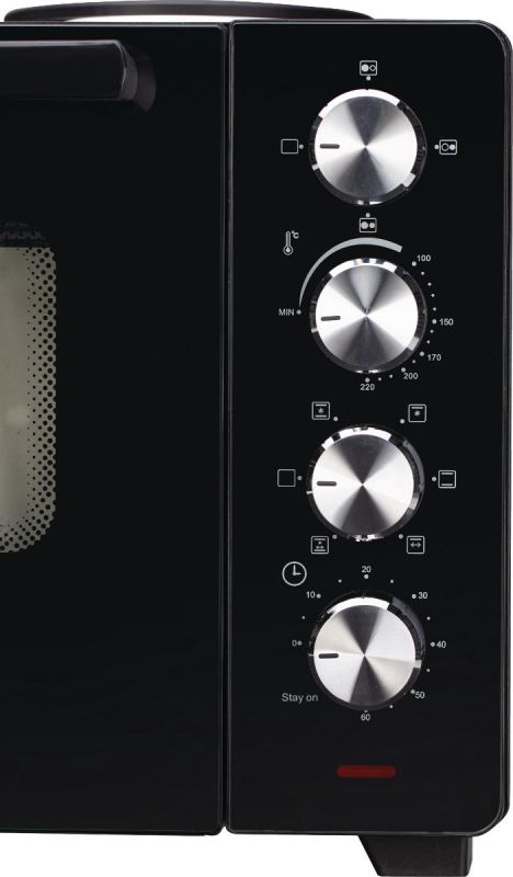 Міні піч Gorenje, 30л, 52x32х40.5см, 2 електричні конф., чорний