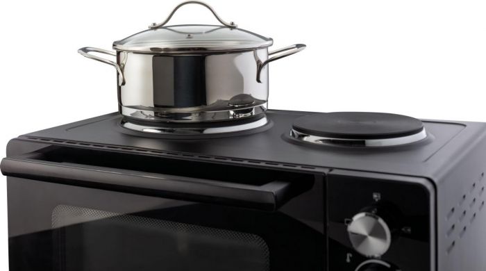 Міні піч Gorenje, 30л, 52x32х40.5см, 2 електричні конф., чорний