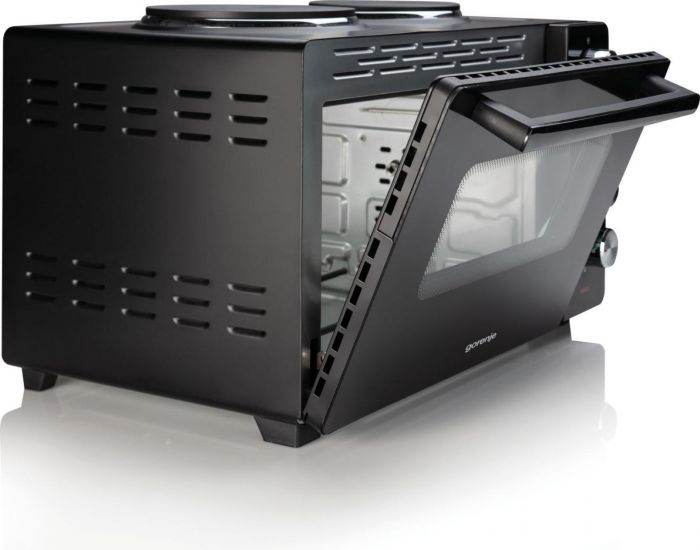 Міні піч Gorenje, 30л, 52x32х40.5см, 2 електричні конф., чорний