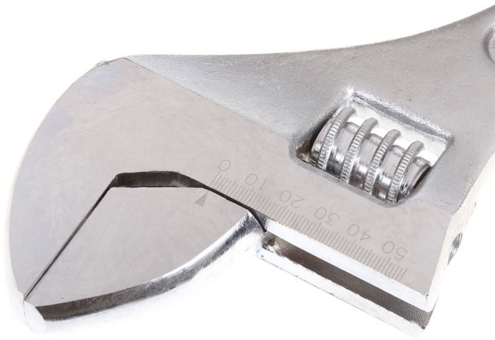 Ключ розвідний Tolsen, робочий діапазон 0-52мм, 450мм, CrV