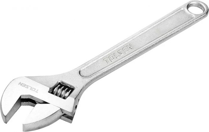 Ключ розвідний Tolsen, робочий діапазон 0-52мм, 450мм, CrV