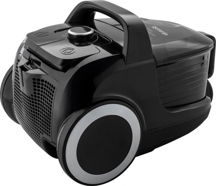 Пилосос Gorenje контейнерний, 800Вт, конт пил -3.3л, HEPA, чорний