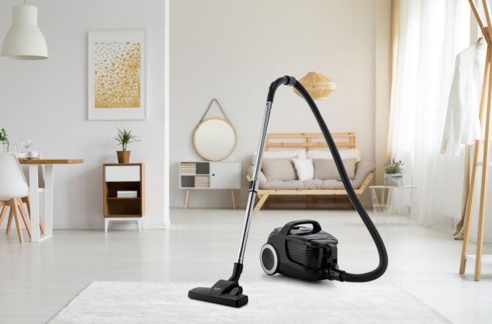 Пилосос Gorenje контейнерний, 800Вт, конт пил -3.3л, HEPA, чорний