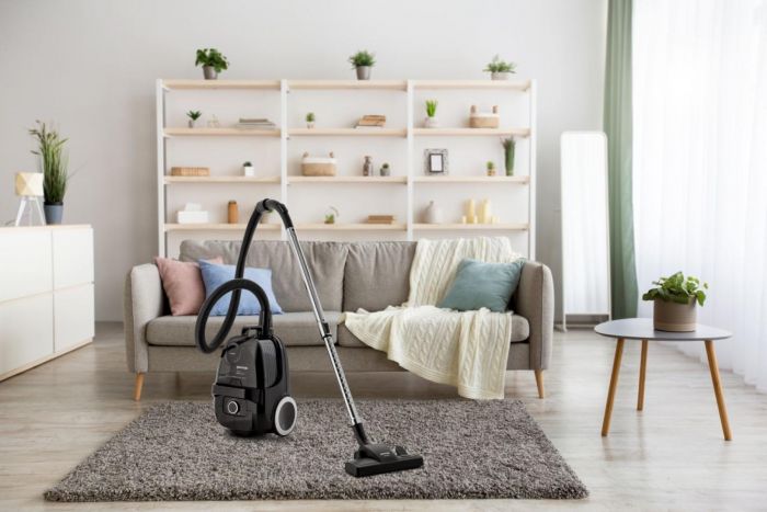 Пилосос Gorenje контейнерний, 800Вт, конт пил -3.3л, HEPA, чорний