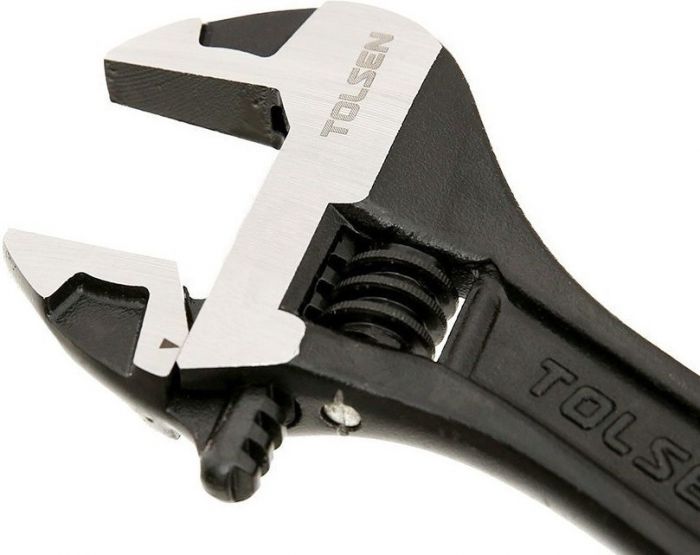 Ключ розвідний Tolsen Профі, робочий діапазон 0-35мм, 300мм, CrV