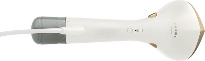 Відпарювач Philips компактний Series 7000, 1500Вт, 100 и 200мл, паровий удар -28гр, рукавичка, чохол, нерж. сталь, білий