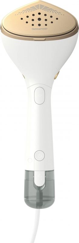 Відпарювач Philips компактний Series 7000, 1500Вт, 100 и 200мл, паровий удар -28гр, рукавичка, чохол, нерж. сталь, білий
