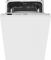 Посудомийна машина Hotpoint вбудована, 10компл., A+++, 45см, дисплей, інвертор, 3й кошик, білий