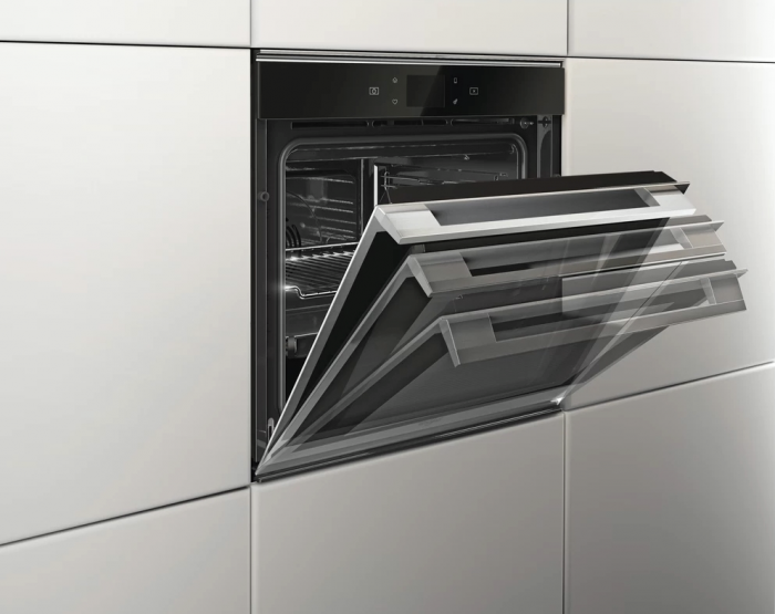 Духова шафа Whirlpool електрична, 73л, A+, дисплей, конвекція, телескопічні напрямні, чорний