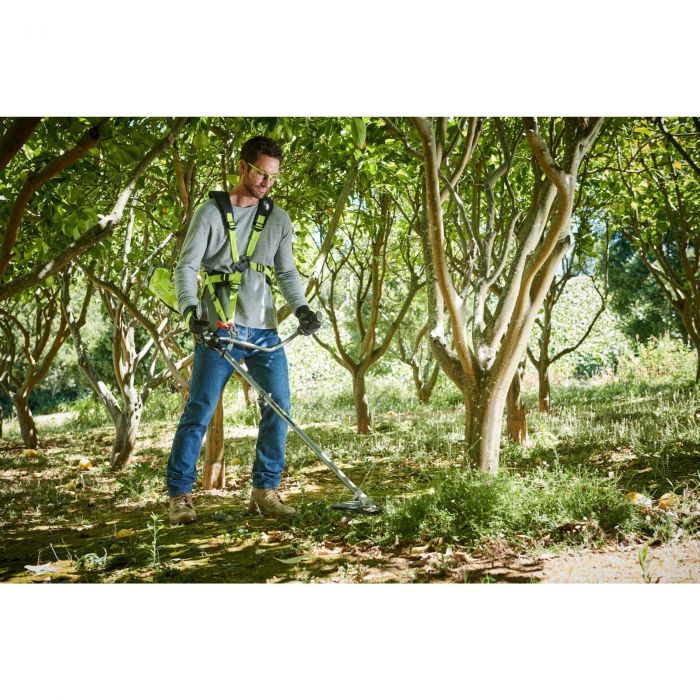Тример садовий акумуляторний Ryobi ONE+ OBC1820B 18В 20см ніж/ліска 30см ергоремені Vertebrae 4.7кг без АКБ та ЗП