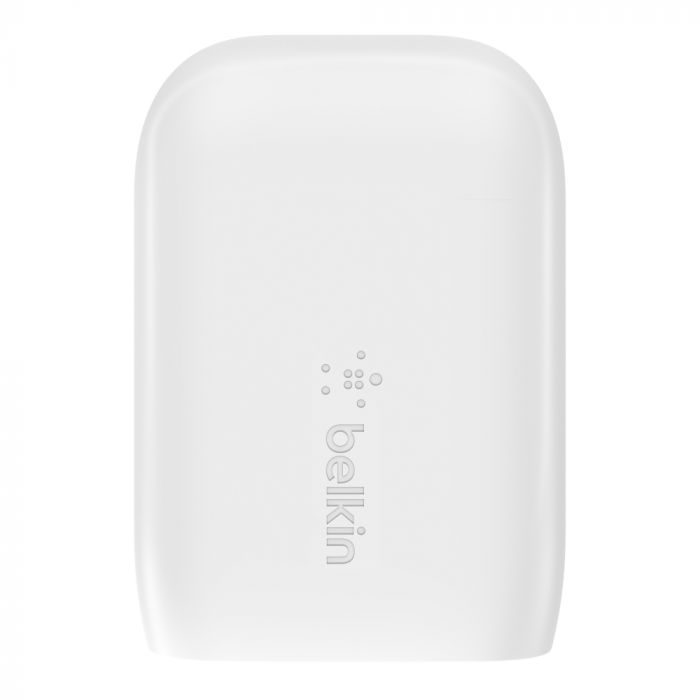Зарядний пристрій мережевий Belkin 37Вт USB-C PD PPS 25Вт, USB-A 12Вт, білий