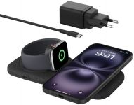 Зарядний пристрій бездротовий Belkin 2в1 15Вт Travel Pad Qi2