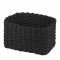Набір кошиків плетених для зберігання Ardesto Prestigio (3.3/2.2/1.4л), 3 предмети, паперовий шпагат, чорний