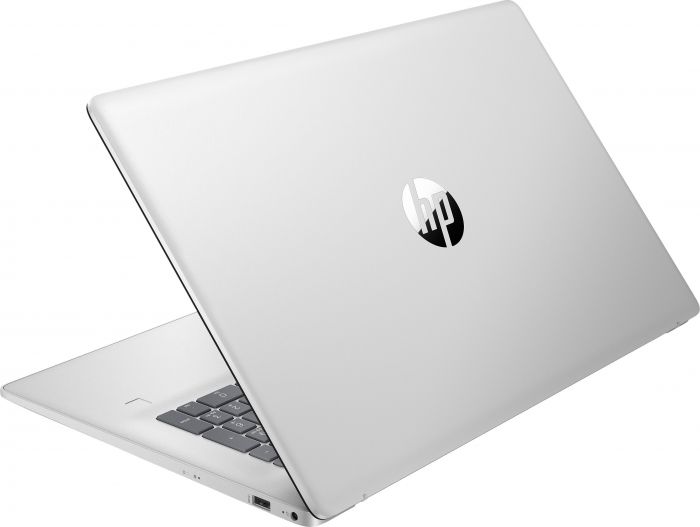 Ноутбук HP 17-cn3038ua 17.3" FHD IPS AG, Intel i5-1334U, 16GB, F512GB, UMA, DOS, сріблястий