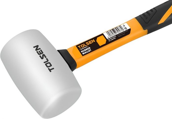 Киянка гумова Tolsen 675г 35мм руків'я скловолокно