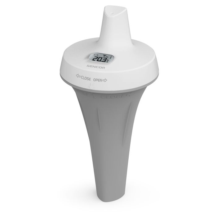 Метеостанція для басейну Sencor, внутр/зовн вимірювання, AAx2+AAx2, темп-ра, чорний