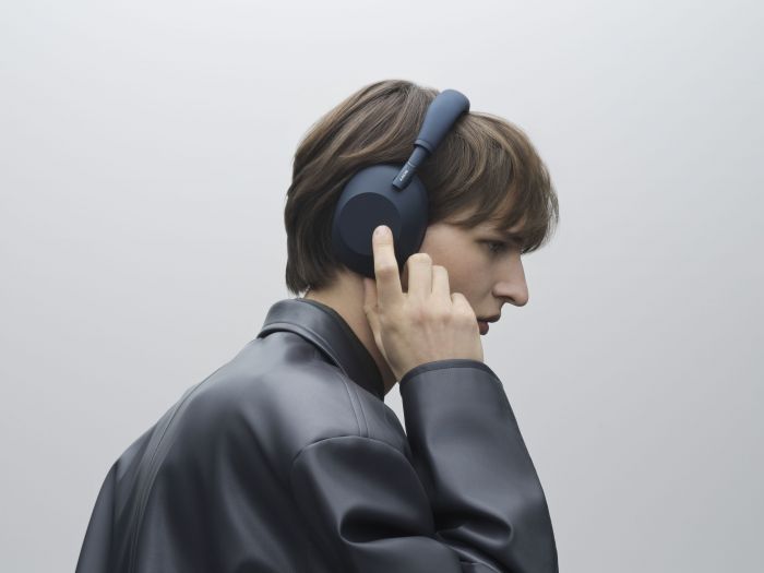 Навушники Over-ear Sony WH-1000XM6 BT 5.3, ANC, Hi-Res, AAC, LDAC, LC3, Wireless, Mic, Синій