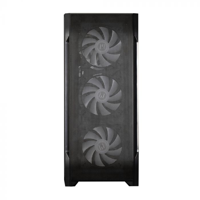 Корпус Zalman N7 PLUS V2 без БЖ, 1xUSB3.0, 2xUSB2.0, 6x120мм RGB Rainbow,  1x120мм, VGA 340мм, LCS ready, TG Side Panel, ATX, чорний