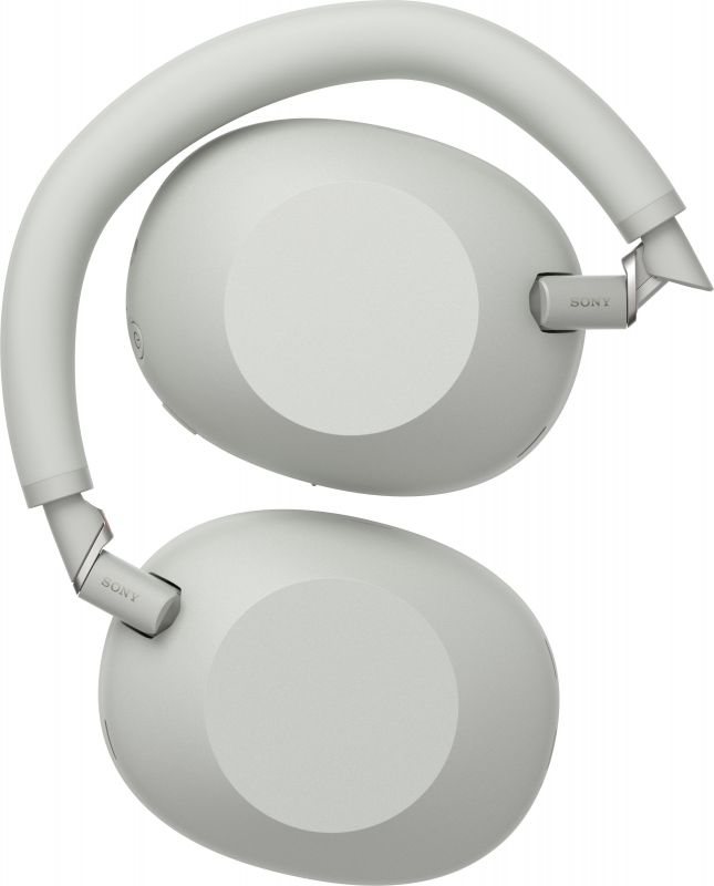 Навушники Over-ear Sony WH-1000XM6 BT 5.3, ANC, Hi-Res, AAC, LDAC, LC3, Wireless, Mic, Сріблястий