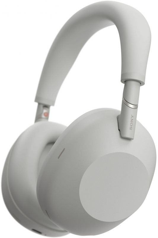 Навушники Over-ear Sony WH-1000XM6 BT 5.3, ANC, Hi-Res, AAC, LDAC, LC3, Wireless, Mic, Сріблястий