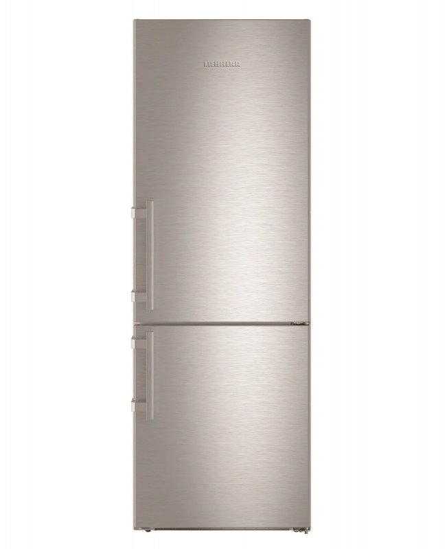 Холодильник Liebherr з нижн. мороз., 201x66.5x70, холод.від.-167 л, мороз.від.-106л, 2 дв., A++, NF, нерж.