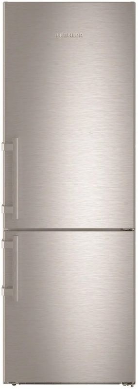 Холодильник Liebherr з нижн. мороз., 201x66.5x70, холод.від.-167 л, мороз.від.-106л, 2 дв., A++, NF, нерж.