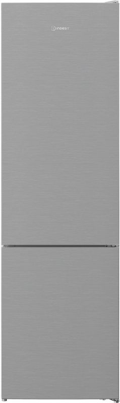 Холодильник Indesit з нижн. мороз., 202.5x60х67, холод.відд.-253л, мороз.відд.-109л, 2дв., А++, NF, сріблястий