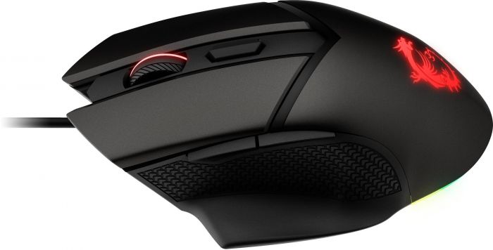 Миша MSI Clutch GM20 Elite GAMING Mouse RGB, USB-A, чорний