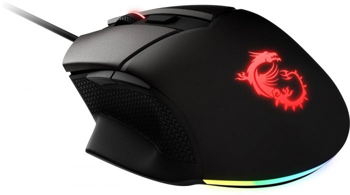 Миша MSI Clutch GM20 Elite GAMING Mouse RGB, USB-A, чорний
