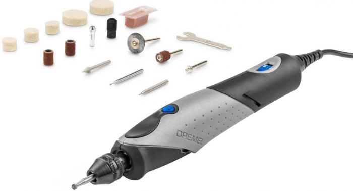 Шліфмашина шліфувально-гравірувальна Dremel Stylo+ 2050-15 9Вт 5000-22000об·хв 15 насадок 16см 0.11кг