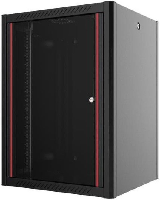 Шафа MIRSAN 19", 20U, WTN, 600x600 мм, максимально 100 кг, чорна