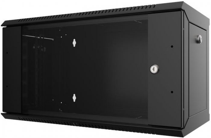 Шафа MIRSAN 19", 12U, WTC, 565x600 мм, максимально 80 кг, чорна