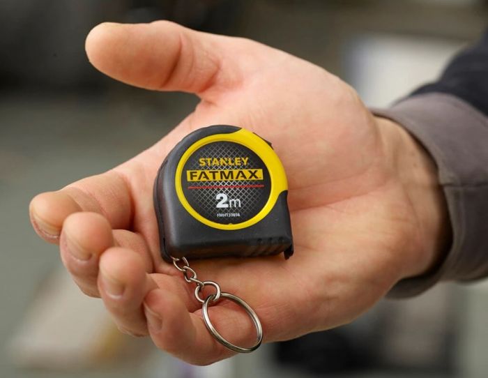 Рулетка Stanley FATMAX, 2м, 13мм, корпус двокомпонентний/гумовий