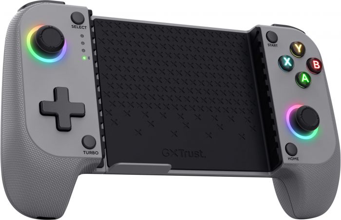 Геймпад Trust GXT 735G Mylox Wireless mobile Gaming Controller, BT, сірий