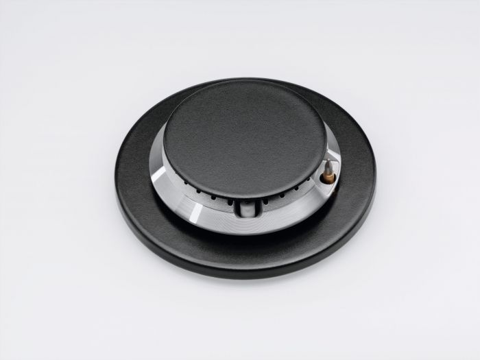 Варильна поверхня Electrolux газова на склі, 60см, чавун, білий