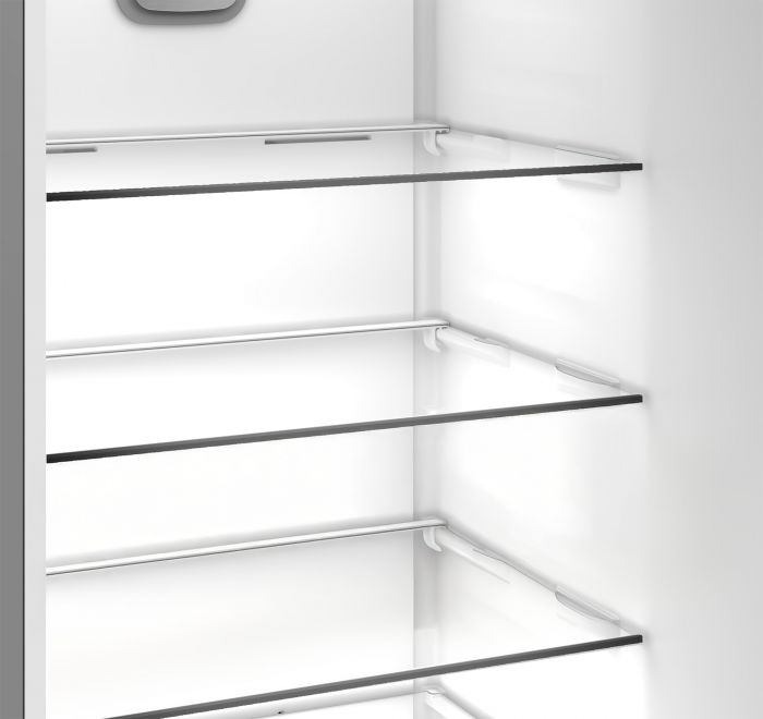 Холодильник Whirlpool з нижн. мороз., 186.5x60х66.3, холод.відд.-210л, мороз.відд.-104л, 2дв., А++, NF, дисплей, інв., зона нульова, нерж