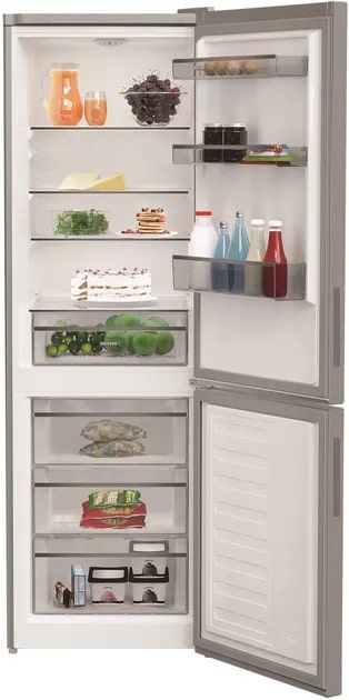 Холодильник Whirlpool з нижн. мороз., 185x60х67, холод.відд.-223л, мороз.відд.-120л, 2дв., А++, ST, нерж