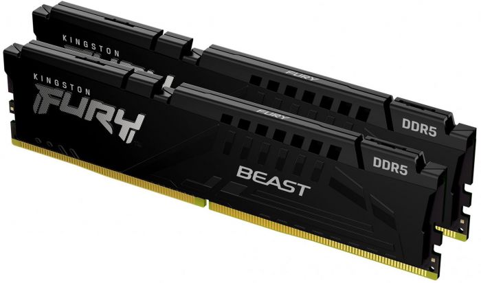 Пам'ять ПК Kingston DDR5 16GB KIT (8GBx2) 6000 FURY Beast Black EXPO