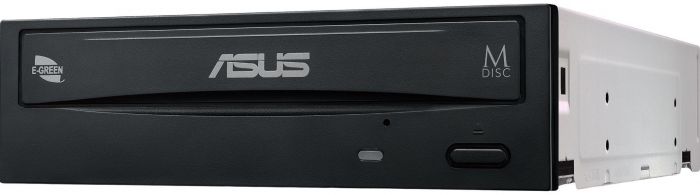 Привід оптичний внутрішній ASUS X Multi DRW-24D5MT/BLK/B/GEN DVD+-R/RW burner M-DISC SATA чорний Bulk Without ASUS logo