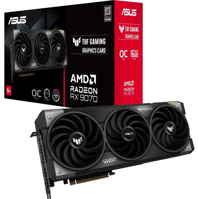 Вiдеокарта ASUS Radeon RX 9070 16GB GDDR6 OC TUF-RX9070-O16G-GAMING
